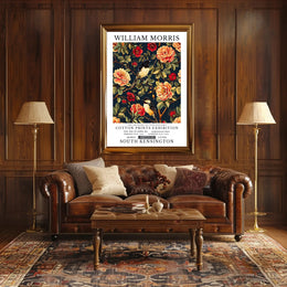 William Morris Cotton Prints Cultural Heritage Poster