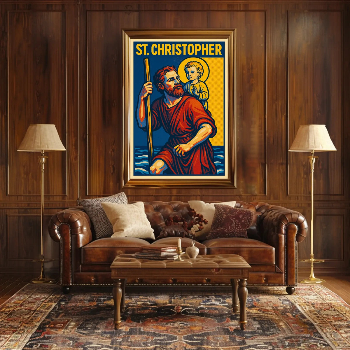 St. Christopher Poster
