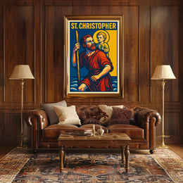 St. Christopher Poster