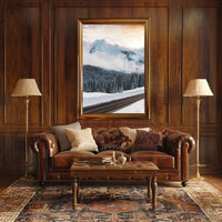 Winter Wonderland Serenity: National Park Poster