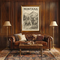 Montana Wilderness Poster