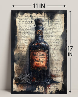 Vintage Potion Bottle Vintage Poster