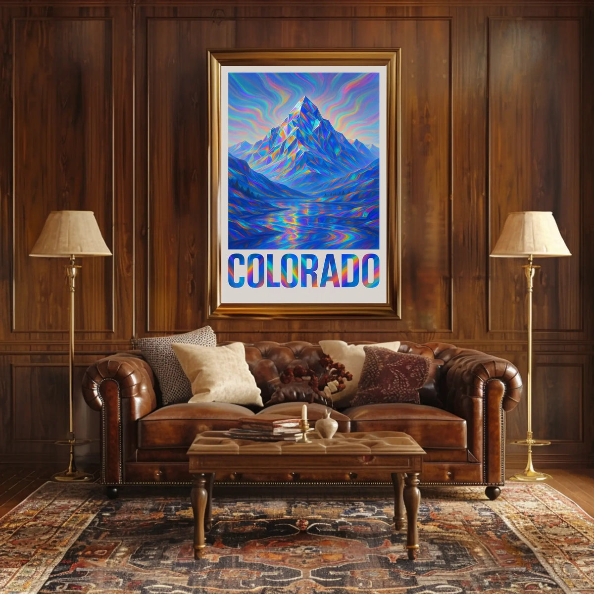 Colorado Mountain Vista Poster