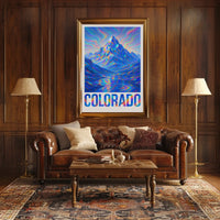 Colorado Mountain Vista Poster
