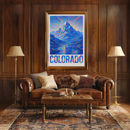 Colorado Mountain Vista Poster