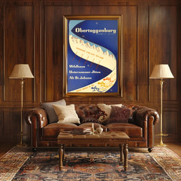 Obertoggenburg Ski Resorts Poster