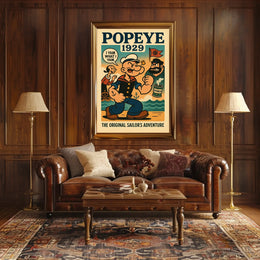 Popeye 1929 Art Poster POP-169
