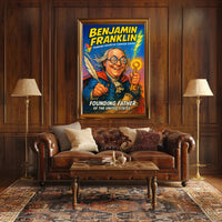 Benjamin Franklin Founding Father Poster PosterGoat