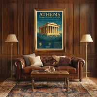 Athens Journey: Exploring Classical Heritage Cultural or Heritage Poster