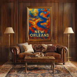 Vibrant New Orleans Poster