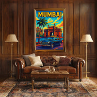 Vibrant Mumbai Poster