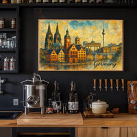 Iconic Landmarks of Germany Poster