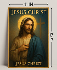Jesus Christ Wall Art Vintage Print PosterGoat