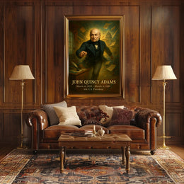 John Quincy Adams Patriotic Historical or Presidential Poster