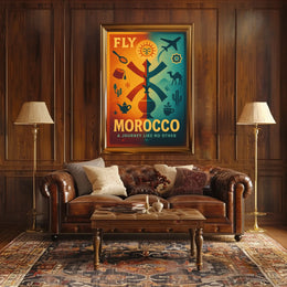Fly Morocco A Journey Like No Other Poster