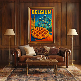 Belgium A Taste Of Culture Poster