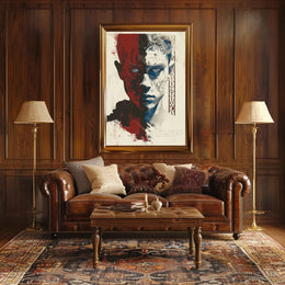 Cherry Blossom Serenity: Tranquil Garden Tea Poster PosterGoat