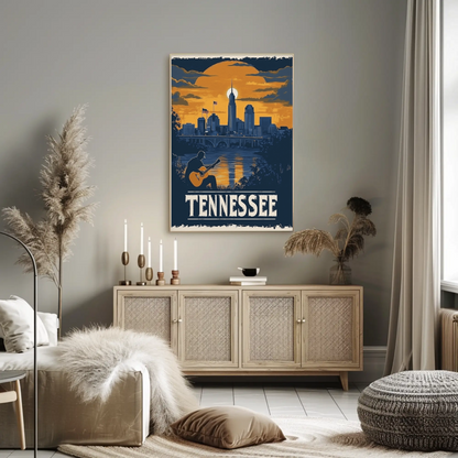Tennessee Vintage Poster