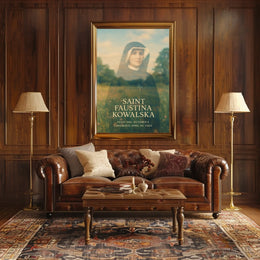 Saint Faustina Kowalska Poster