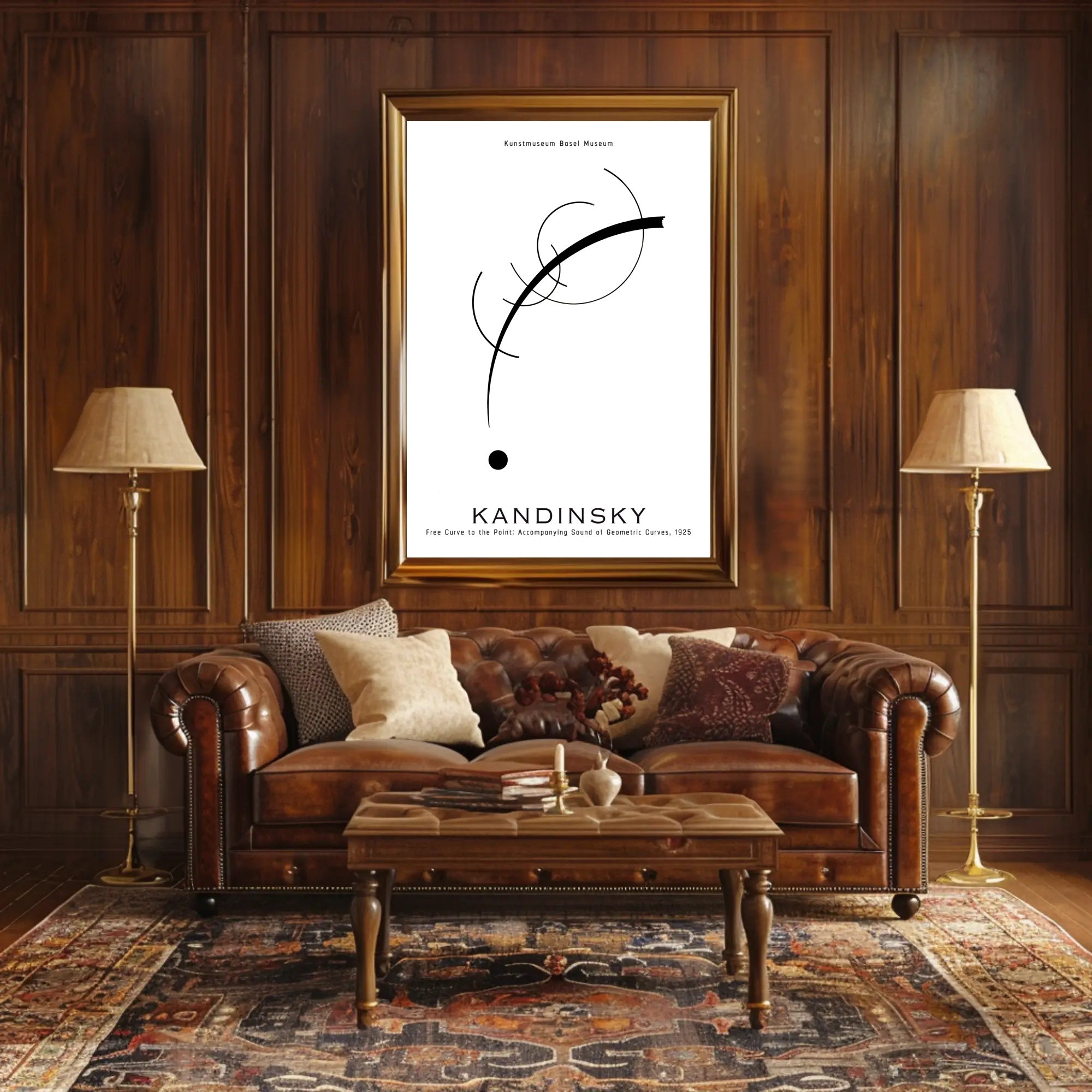 Kandinsky at Kunstmuseum Basel Poster