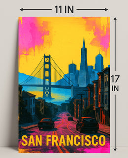 San Francisco Vibes Poster PosterGoat