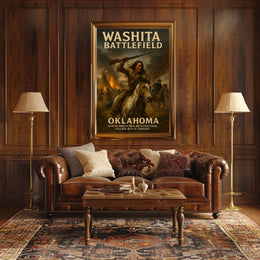 Washita Battlefield Poster