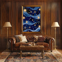 Celestial Cosmic Dreams in Space or Astronomy Poster