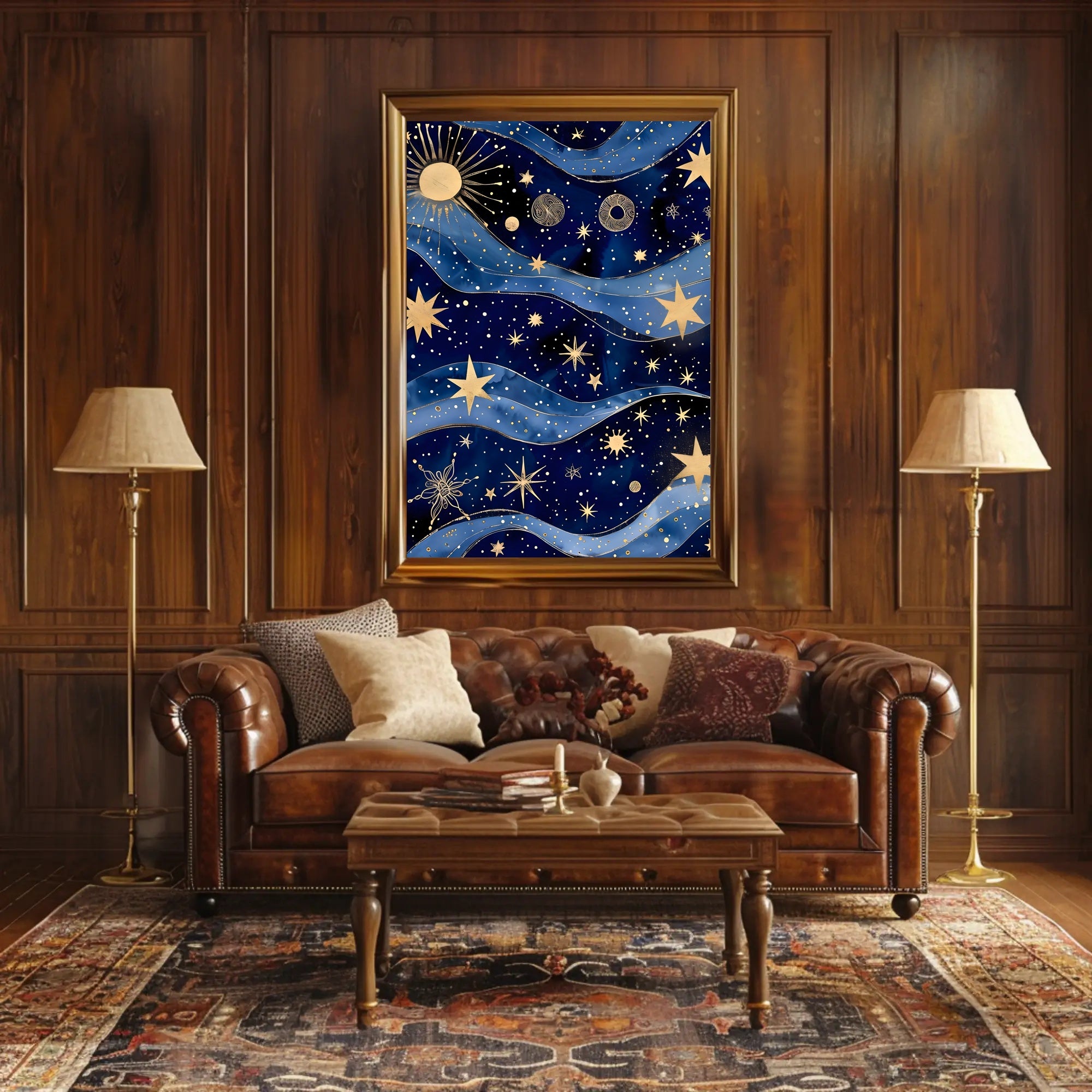 Celestial Cosmic Dreams in Space or Astronomy Poster
