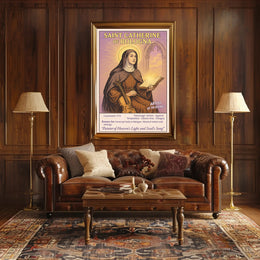 Saint Catherine of Bologna Poster PosterGoat