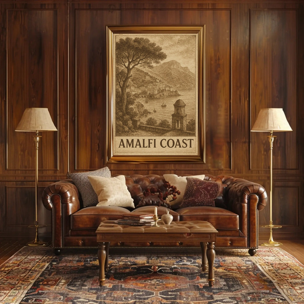 Amalfi Coast Poster