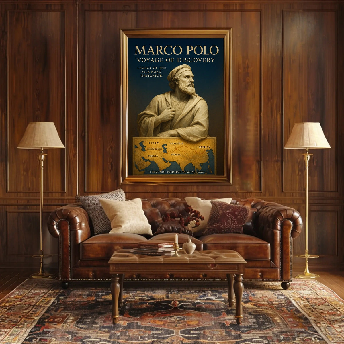 Marco Polo Voyage of Discovery Poster