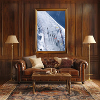 Winter Adventure On The Slopes Poster