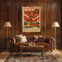 Reindeer Basketball Extravaganza Poster