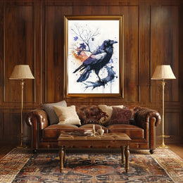 The Majestic Raven Poster