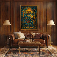 St. Michael Defender Of Light Poster