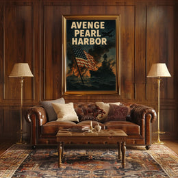 Avenge Pearl Harbor Poster
