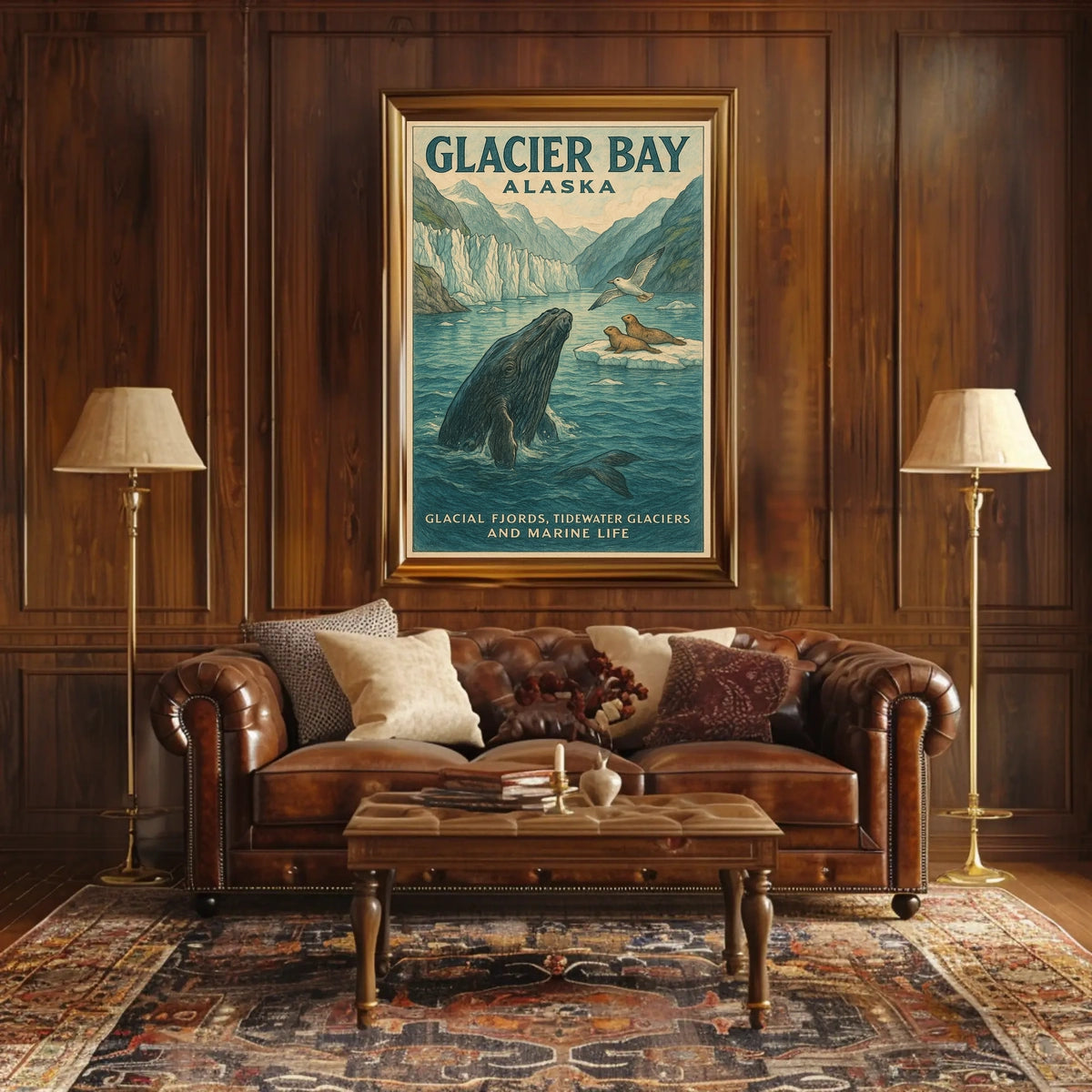 Glacier Bay, Alaska Poster