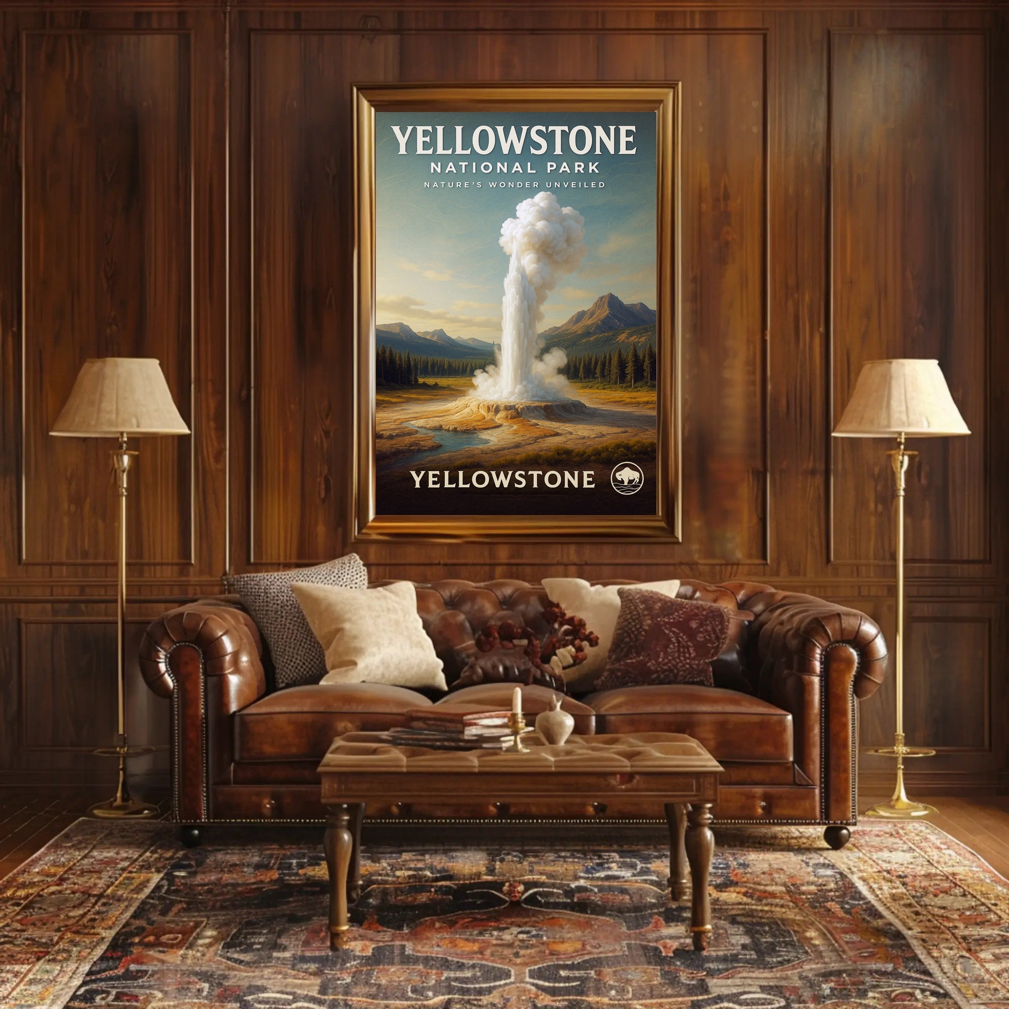 Yellowstone National Park Poster PosterGoat