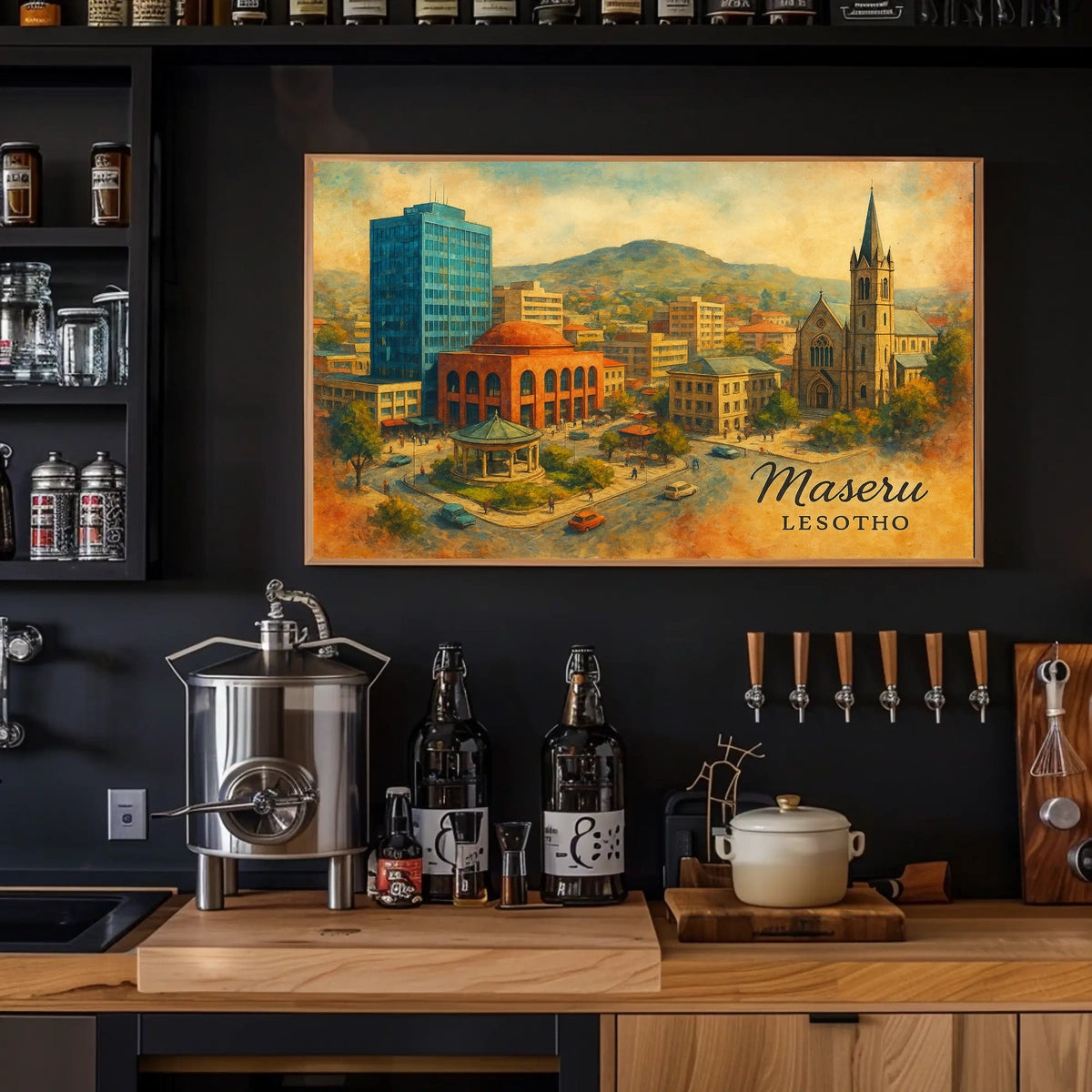 Maseru, Lesotho Poster
