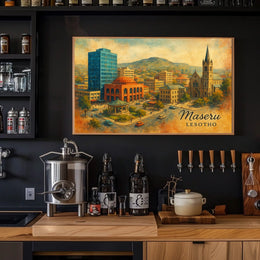 Maseru, Lesotho Poster