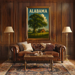 Alabama Landscape Poster