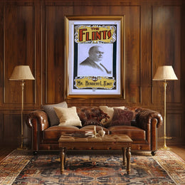 Mr. Herbert L. Flint Vintage Theatrical Poster