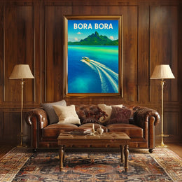 Bora Bora Paradise Poster