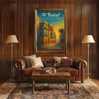 Al Balad The Colorful Old City Of Poster