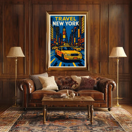 Travel New York Poster