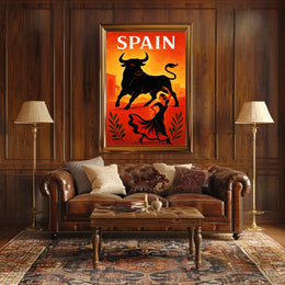 Vibrant Spain Poster