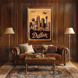 Discover Dallas Poster