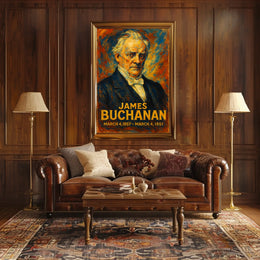 James Buchanan Poster