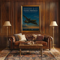 Boeing B-17 Flying Fortress Poster
