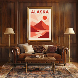 Alaska A Scenic Tribute Poster